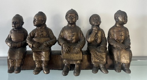 Sculpture banc chinois 5 - sculpture,