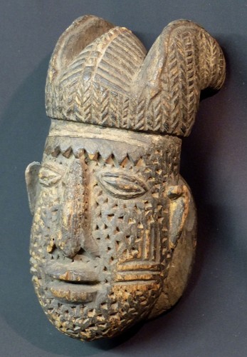 Art africain masque cimier - aa,