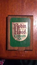 VINTAGE ROBIN HOOD CREAM ALE WOODEN BEER TAP VERY RARE PITTSBURGH PA