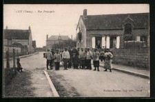 CPA Cuy, Rue Principale 