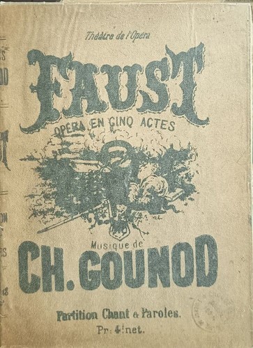 Faust opéra cinq - opéra, actes