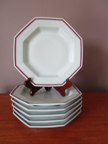 Assiettes creuses - 6,