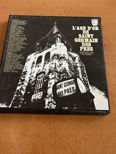 Box 4 disques vinyl 33t L'age d'or de saint germain des pres, 1965