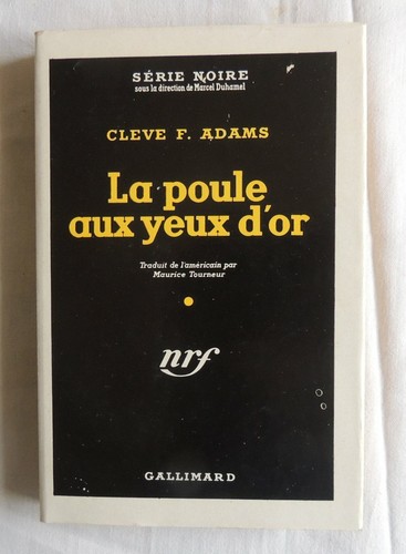 Série noire 107 cleve - noire, n°107