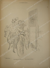 1899 David Ossipovitch WIDHOPFF - CYCLE  - LE PLAISIRS DU DIMANCHE - PIPPERMINT