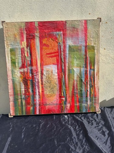 Tableau contemporain technique - tableau,