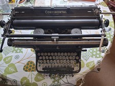 machine à écrier CONTINENTAL GRAND CHARIOT année 1930