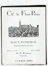 HT POMEROL VIEILLE ETIQUETTE