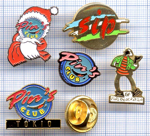 Lot pin sur - 6, pin's