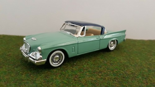 Studebaker silver hawk 1957 - silver,