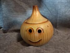 Pot d'oignons en terre cuite, pot vintage décoration de cuisine campagne vintage