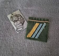 Ecusson / galon de poitrine velcro transmission grade caporal chef VSL  (f)