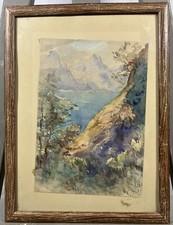 Aquarelle Encadrement La