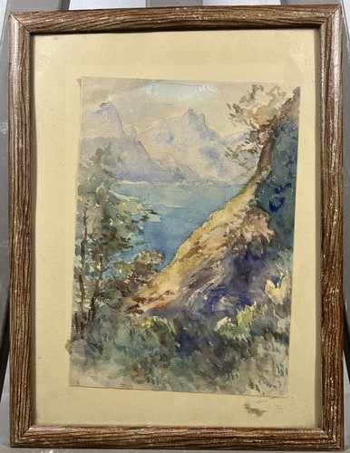 Aquarelle encadrement - encadrement, la
