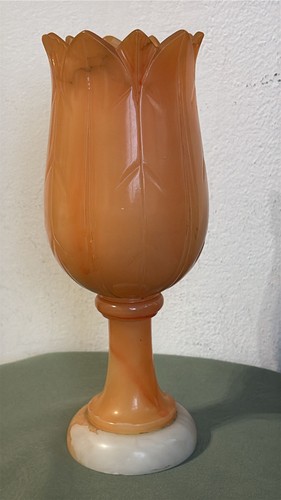 Vase albâtre vintage en - vase,