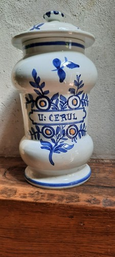 Pot pharmacie faience - pot,