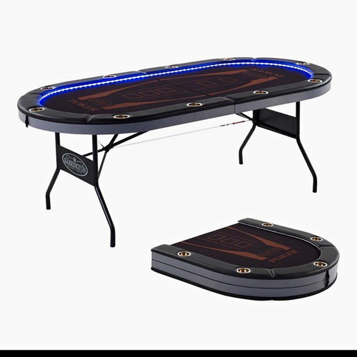 Barrington folding poker table - barrington,