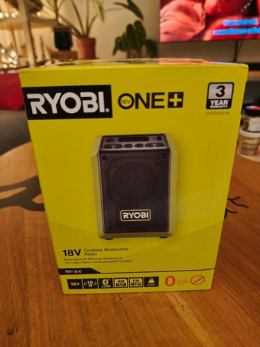 Radio bluetooth 18v ryobi - radio,
