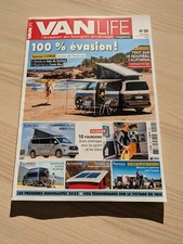 Lot de 2 revues le guide du voyage en van et 100% évasion en fourgon aménagé
