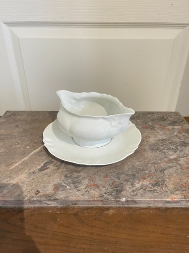 Ancien saucière porcelaine - ancien,