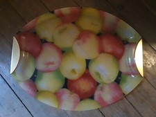 Plateau de service oval en