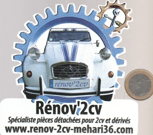 Autocollant automobile renov - automobile.,