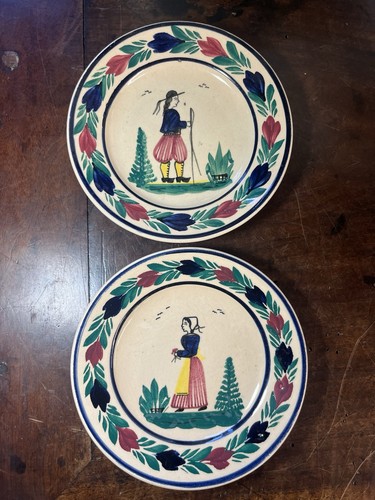 Paire assiettes collection - paire, d’assiettes