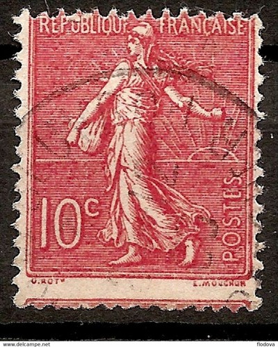 France 129 semeuse 10c - france,