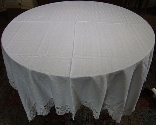 Nappe damassée presque - nappe,