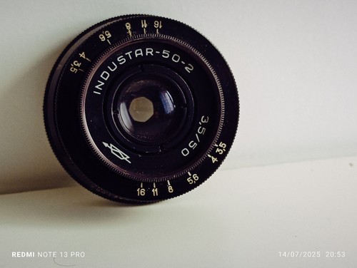 Objectif industar 5 - objectif, 3,5/50