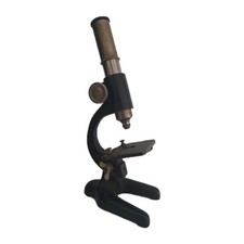 Ancien Microscope Vintage  XIXe Fin du XXe siècle  Instrument Scientifique 