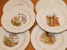 vintage 6 ASSIETTE 20cm MOULIN