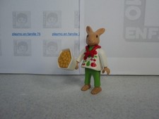 PLAYMOBIL vintage monde féérique enfant lapin Pâques fille set 4452 de 2004
