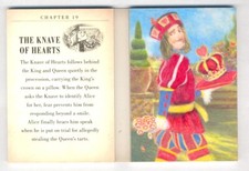 2016 GOODWIN MASTERPIECES BOOKLET ART ALICE IN WONDERLAND #10/10 HAND PAINTED 