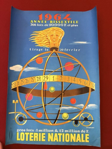 Affiche originale publicitaire - originale,
