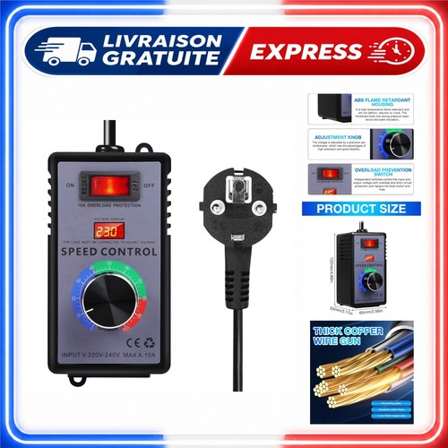 Variateur vitesse 220v ac - de,