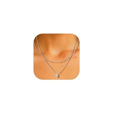Collier Lettre Femme Or Argent