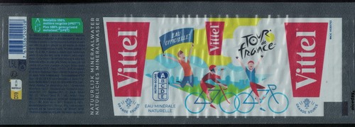 France etiquette eau - eau, minérale