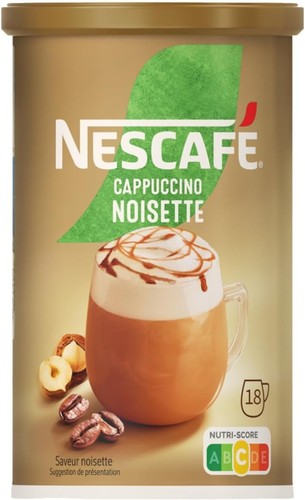 Nescafe cappuccino hazelnut - cappuccino,
