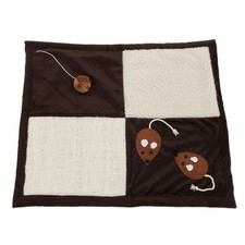 Tapis à griffer  + canne à pèche pour chat