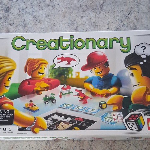 Lego creationary board - creationary, game