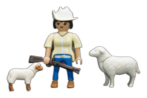 Playmobil personnage bergère