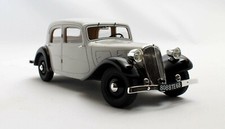 Citroen Traction 7cv Grise et noire de 1934 1/18 Cult Models CLTL108.FR