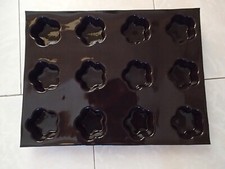 Plaque empreinte fleurs - plaque,
