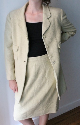 Chanel veste jupe - en, coton