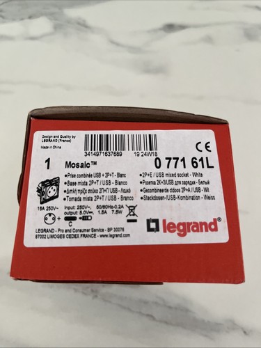 Legrand mosaic 077161l prise - legrand,