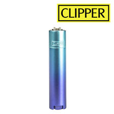 Briquet Clipper METAL BLUE