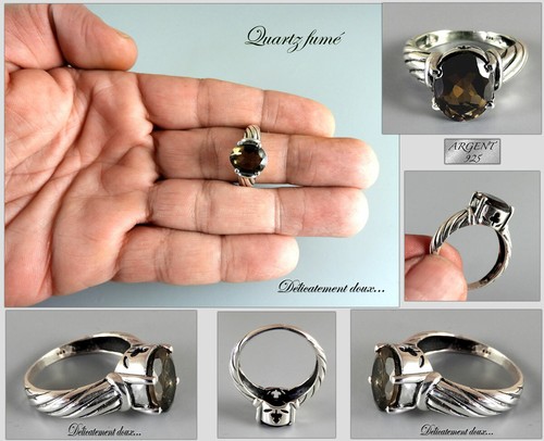 Bague argent 925 quartz - 925, et