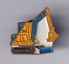 RARE PINS PIN'S .. AGRICULTURE TRACTEUR BTP CAT CATERPILLAR PELLE SABATIER ~FC