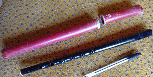 Ancienne flûte pipeau - flûte,, en